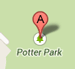 Potter Park Map Icon